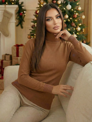 Damen Pullover Camel OZONEE JS/8009/7Z