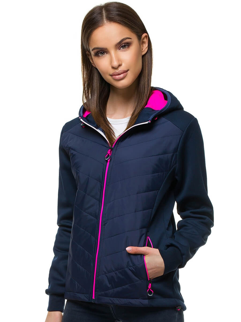 Damen Jacke Dunkelblau OZONEE JS/KSW4011