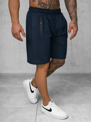Sportshorts für Herren Dunkelblau OZONEE JS/12K1803/25