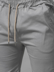 Herren Chino Shorts Grau OZONEE O/P4052