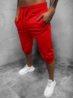 Herren Sportshorts Rot OZONEE JS/XW07/18