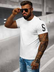 Herren T-shirt Weiß OZONEE O/8T1260/1