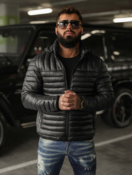 Herren Jacke Schwarz OZONEE JS/16M9336/392BZ