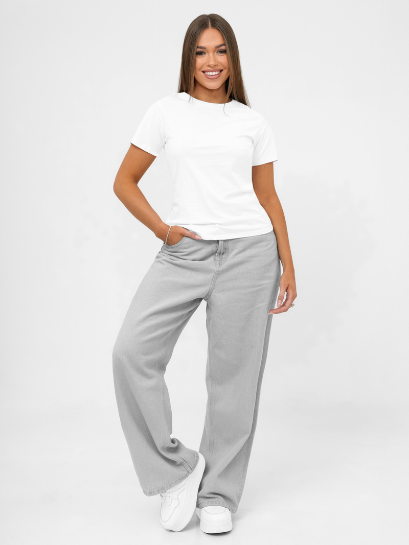 Damen T-Shirt Weiß OZONEE JS/96T678/1