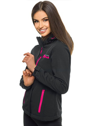 Damenjacke Softshell Schwarz OZONEE JS/HH028/1