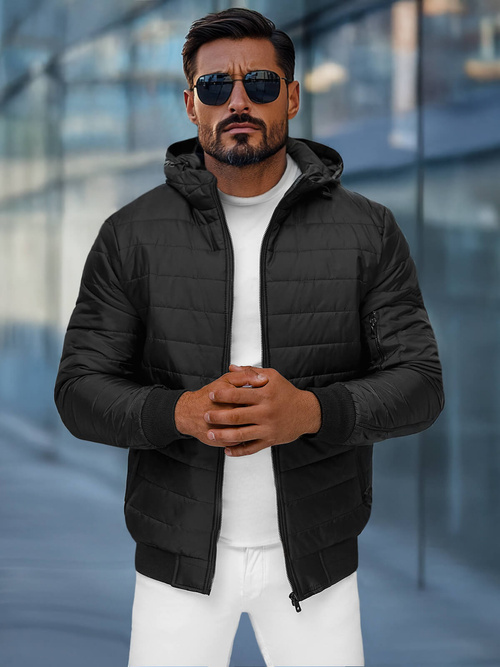 Herren Jacke Schwarz OZONEE JS/MY13Z