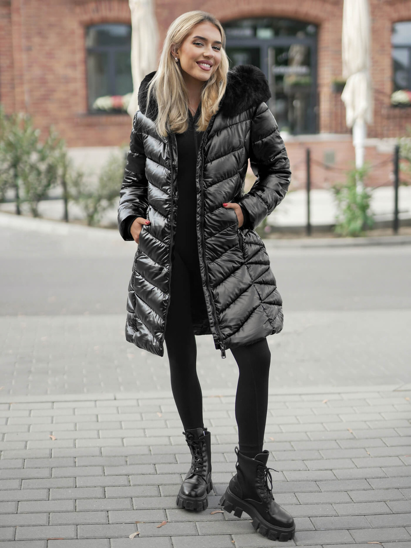 Damen Jacke Schwarz OZONEE JS/16M9100/392Z