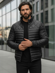 Herren Jacke Schwarz OZONEE JS/16M9328/392BZ