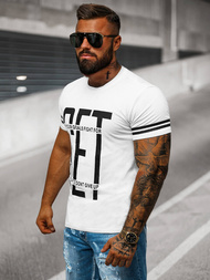 Herren T-shirt Weiß OZONEE O/8T1275/1