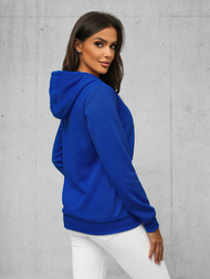 Damen Kapuzenpullover Kobalt OZONEE JS/W03Z