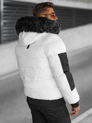 Herren Winterjacke Weiß OZONEE O/M798Z