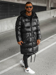 Herren Winterjacke Schwarz OZONEE O/M3205Z