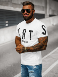 Herren T-shirt Weiß OZONEE O/8T1263/1