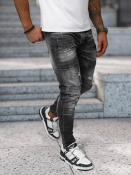 Herren Jeanshose Schwarz OZONEE NB/MP0155N