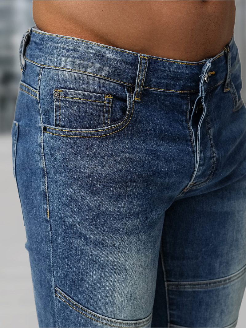 Herren Jeanshose Dunkelblau OZONEE NB/MP0082BS