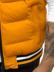 Herren Weste Gelb OZONEE N/6503