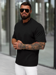 Herren T-shirt Schwarz OZONEE JS/67T1298/3