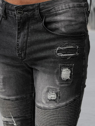 Herren Jeanshose Schwarz OZONEE NB/MP0142NZ