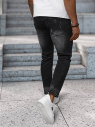 Herren Jeans Schwarz OZONEE NB/MP0063/1N
