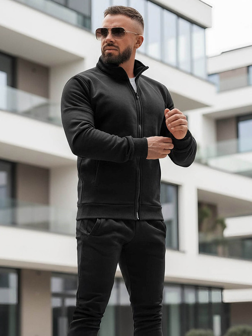 Herren Sportanzug Schwarz OZONEE JS/68C10385/3