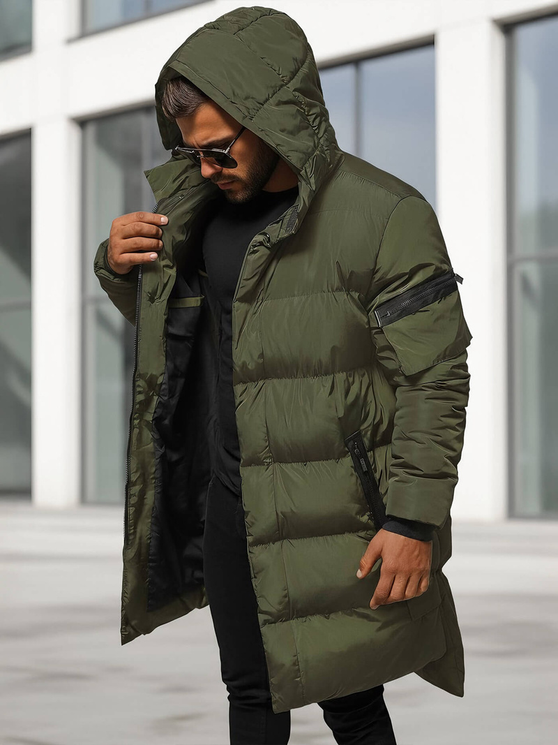 Herren Winterjacke Grün OZONEE O/M799Z