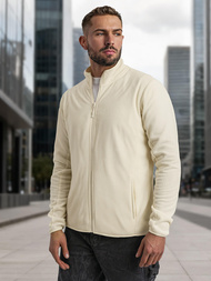 Herren Sweatshirt Ecru OZONEE JS/HH016/1