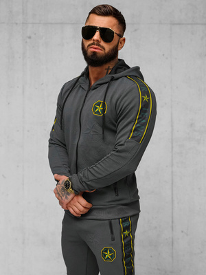 Herren Sportanzug Anthrazit OZONEE O/FF3562AB