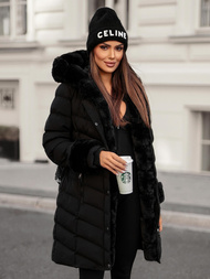 Damen Jacke Schwarz OZONEE JS/5M3156/392Z