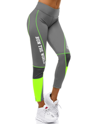 Damen Leggings Szürke OZONEE X/1256