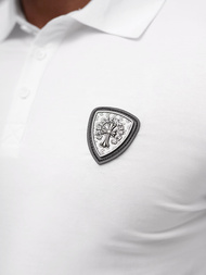 Herren Poloshirt Weiß OZONEE NB/MT3121