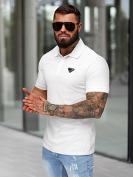 Herren Poloshirt Weiß OZONEE NB/MT3122