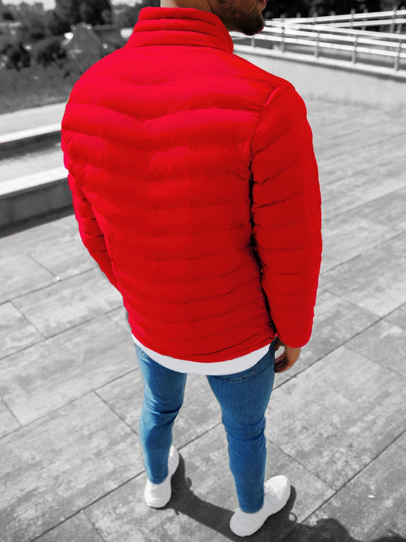 Herren Jacke Rot OZONEE JS/SM70