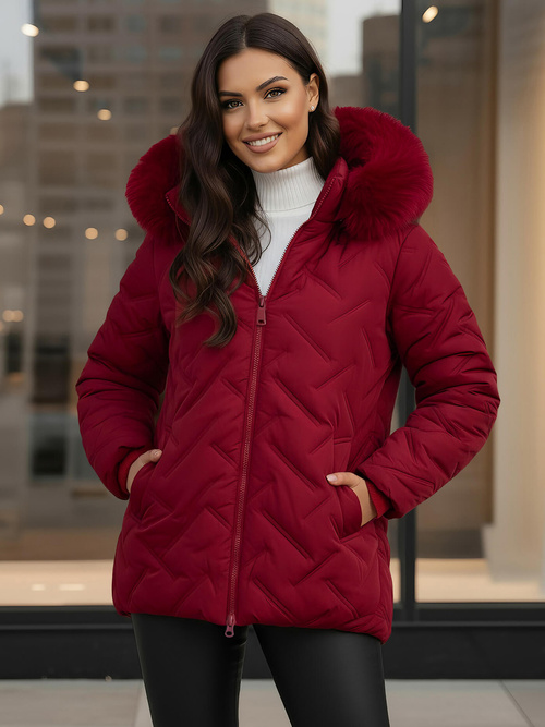 Damen Jacke Weinrot OZONEE JS/16M9296/06Z