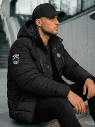 Herren Jacke Schwarz OZONEE JS/31M5081/392Z