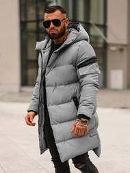 Herren Winterjacke Grau OZONEE O/M799Z