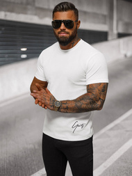 Herren T-shirt Weiß OZONEE O/L1192