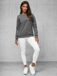 Damen Sweatshirt Anthrazit OZONEE JS/W01Z