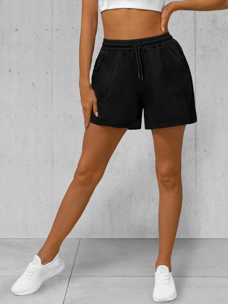 Damen Shorts Schwarz OZONEE JS/8K950/3