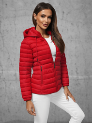 Damen Jacke Rot OZONEE JS/16M9101/270