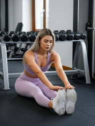 Damen Leggings Hellviolett JS/17K580/85Z