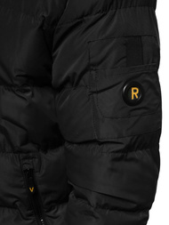 Herren Winterjacke Schwarz OZONEE N/6900/1