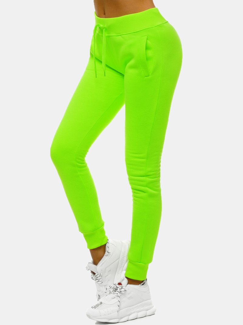 Damen Sporthose neongrün OZONEE JS/CK01/31