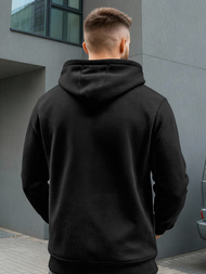 Herren Kapuzenpullover Schwarz OZONEE JS/8B1969/3