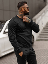 Herren Sportanzug Schwarz OZONEE JS/68C10380/3Z