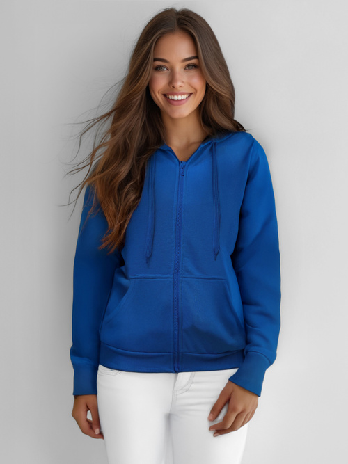 Damen Kapuzenpullover Kornblume OZONEE JS/W03/65
