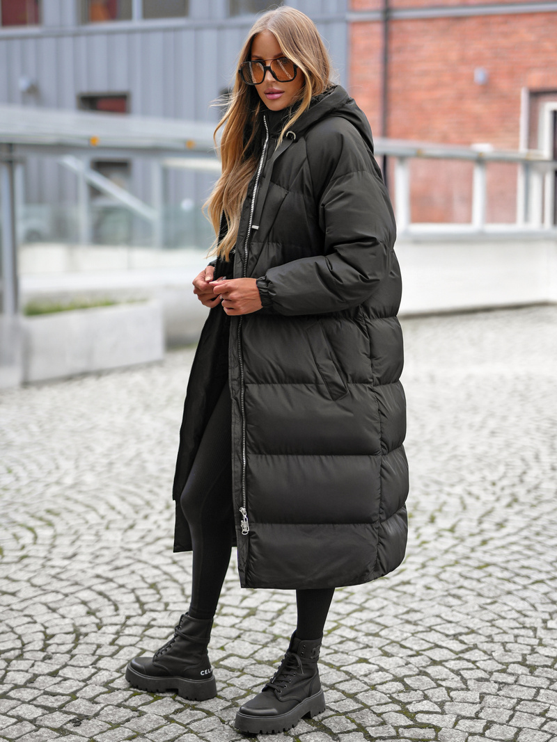 Damen Jacke Schwarz OZONEE JS/5M3163/392Z