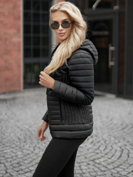 Damen Jacke Schwarz OZONEE JS/11Z8228