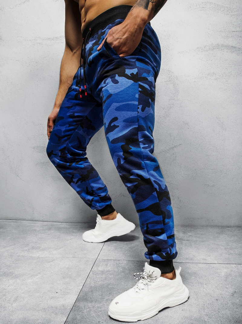 Herren Sporthose Blau OZONEE JS/KZ15