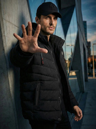 Herren Jacke Schwarz OZONEE JS/31M5081/392