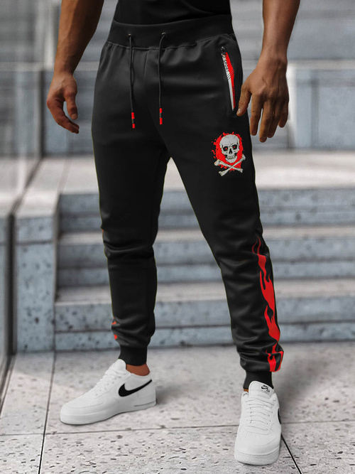 Herren Sporthose Schwarz OZONEE JS/K10237Z